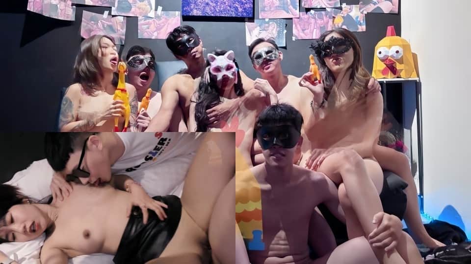 国产顶级淫啪组织【公鸡俱乐部】付费长视频，宫廷不再是戏剧，她们在俱乐部里乱交群P